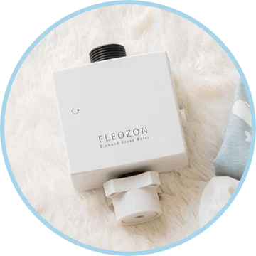 ELEOZON本体の写真。オゾン水を生成する機器